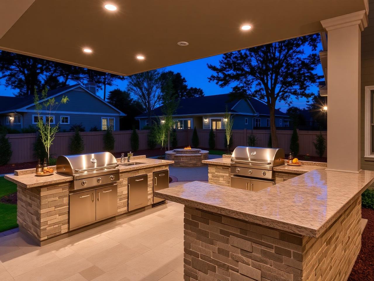 Outdoor kitchen